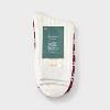 Women's Pointelle with Bow & Striped 2pk Mid Crew Socks - Wild Fable™ - 2 of 3
