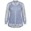 Avenue Women's Plus Size Jade Lace Shirt - 4 of 4