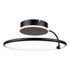 Artcraft Lighting Halo 1 - Light Semi-Flush Mount in  Black - 3 of 4