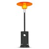 Outdoor Heater, 48,000 Portable Backyard Fireplace with Lid for Patio,Backyard,Balcony Propane Outdoor Patio with Wheels,Double Stainless Steel Heater - 3 of 4