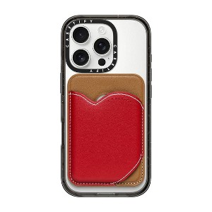 【Brigitte】CASETiFY IPhone17 赤+ハート赤 CASETiFY Snappy Heart Wallet Stand - Red : Target