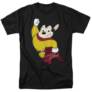 Mighty Mouse Classic Hero Adult T-Shirt - 1 of 4