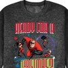 Men's - The Incredibles - Ready for a Super Christmas Graphic Fleece Sweatshirt - 2 of 4