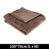 Unique Bargains Blanket Simple Coral Fleece 39"x28" - 2 of 4