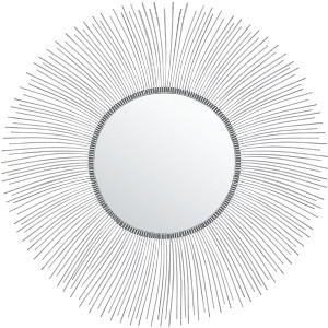 Jaslene Mirror - 35.3" x 35.3" - MRR3045 - Silver - Safavieh - 1 of 4