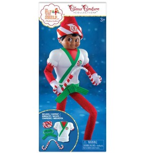 The Elf on the Shelf Claus Couture Collection 2022 Karate Kicks Set, Includes Bandana and Muscle Chest, Elf Not Included - 1 of 4