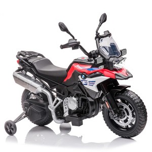 Kids Motorcycle, 12V 7Ah Licensed BMW Ride On Motorcycle for Toddlers with 2 Speeds - 1 of 4