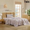 HLC.ME Floral Bed Sheets - Bed Sheet Set - Wrinkle Resistant & Ultra Soft - Fits Mattresses up to 15 Inches Deep - 3 of 4