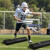 VEVOR Football Tackling Dummy, 42.5 in PVC Step Over Dummy, High-Density Sponge Blocking Pad Equipment, Heavy Duty Tackle Dummies with Handles,Black - 2 of 4