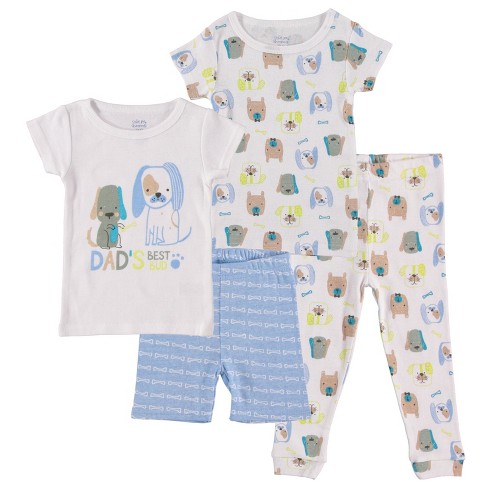 Cutie Pie Baby Boy Infant Pajama Sleeper Set Leggings Matching Top