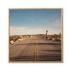 Bethany Young Photography Joshua Tree Road Framed Wall Art Blue - Deny Designs - 4 of 4