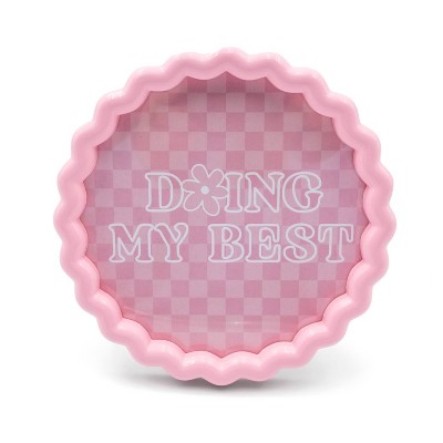 5"x5" Picture Frame Pink Circle - Bullseye's Playground™