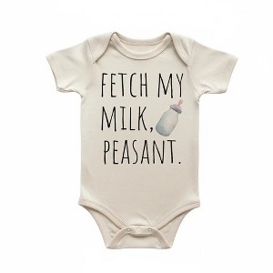 Milk Peasant Newborn Baby Onesie® Bodysuit GS1 - 1 of 4