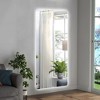 PAGED Rectangle Full Length Mirror,Wall-Mounted Full Body Mirror with LED Light,Suitable for Bedroom,Living Room - 2 of 4