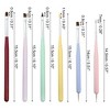 Unique Bargains Nail Art Brushes Set Extension Gel Nail Art Design Pen Set Painting Tools for Acrylic Application 6 Pcs - 4 of 4