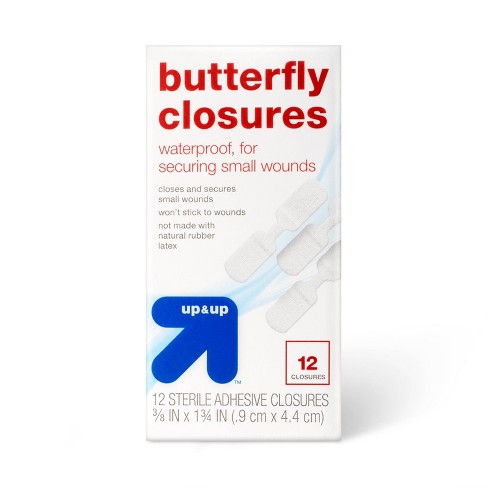 Butterfly Sterile Closures Strips - 12ct - Up & Up™ : Target