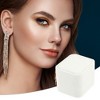 Unique Bargains Luxury Suede Jewelry Ring Box 1 Pc - 3 of 4
