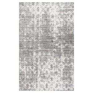Sterling Gray Solid Loomed Area Rug - (4