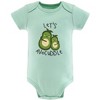 The Peanutshell Baby Boy or Girl Short Sleeve Bodysuits, 5-Pack, Little Foodie, Newborn to 24 Months - 2 of 4