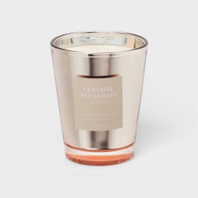 12.6oz Metallic Jar Candle Petitgrain Canyon - Threshold™