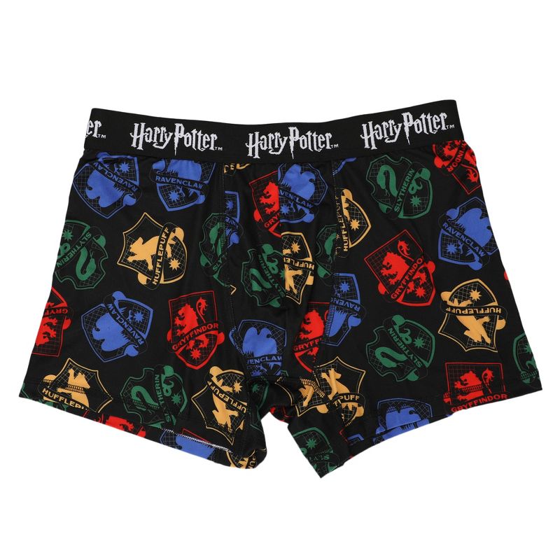 Harry Potter Hogwarts House Crest Men's 3pk Boxer Briefs, 2 of 4