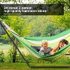 Universal 2 Person Hammock Stand Only, 550 LBS Capacity Heavy Duty Steel Hammock Frame, Fits 9 to 14 Ft Hammocks,Rack for Outside Indoor Outdoor - 2 of 4