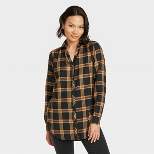 Women's Long Sleeve Button-Down Tunic Shirt - Knox Rose™