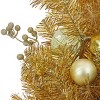 3' Prelit LED Decorated Gold Table Top Artificial Christmas Tree in Pot  Warm White Lights - National Tree Company - 3 of 4