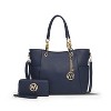 MKF Collection Bonita Vegan Leather Tote Bag with matching Wallet by Mia K - 2 of 4