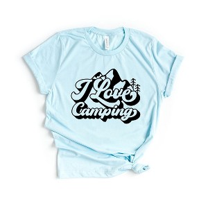 Simply Sage Market Women's I Love Camping Short Sleeve Graphic Tee - 1 of 4
