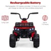 Garvee 12V Kids Electric Ride On Car, 4-Wheeler Quad ATV Play Car with 1.8MPH Max Speed, Treaded Tires, Push-Button Accelerator - 4 of 4