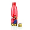 Just Funky Super Mario Bros Red Plastic Water Bottle | 20 oz - 3 of 4