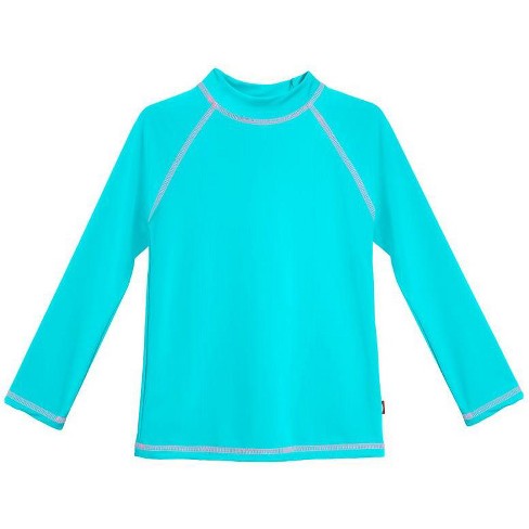 Rash Guard Enfant POINT CONCEPTION - Turquoise/Blanc - Neuf Avec étiquettes