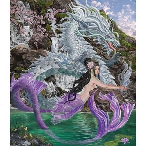 Sunsout Waterfalls of Jade 1000 pc   Jigsaw Puzzle 67826 - 1 of 4