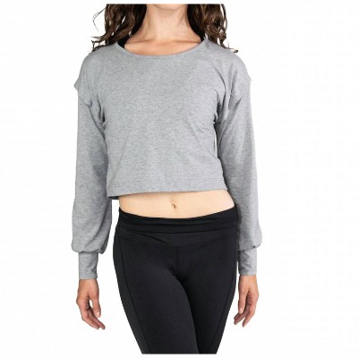 Women's Oversized Drop Shoulder Twist Back Pull Over - Body Wrappers