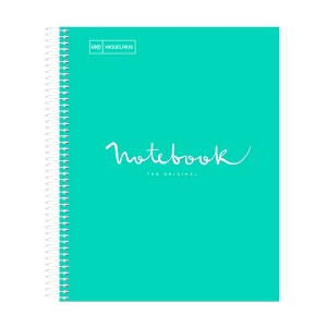 Miquel Rius Emotions 1 Subject Notebook, 80 Lined Sheets, Heavyweight Paper, 3 Hole Punched, Perforated, Laminated Board Cover - 1 of 1