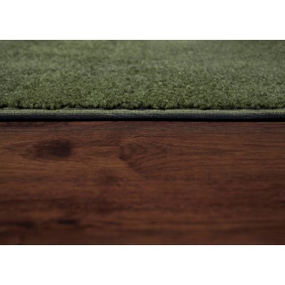Deep Fern Traditional Nylon 2-Piece Bath Rug Set