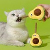 ZEZE Avocado Sisal Rope Ball Cat Toy-Yellow - 2 of 4
