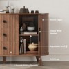 Buenhomino 47" Modern Sideboard, Buffet Cabinet With Drawers and Adjustable Shelves - 2 of 4