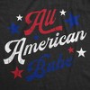 Womens All American Babe Fitness Tank Funny Cool Patriotic Fourth Of July Party Sleeveless Tee For Ladies - Crazy Dog Women's Tank Top - image 2 of 4