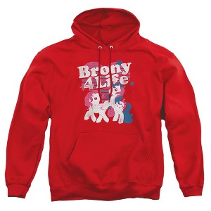 My Little Pony Retro Brony 4 Life Adult Pull-Over Hoodie - 1 of 4