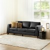 Bona 81.5" genuine leather tuxedo arm sofa couch|ARTFUL LIVING DESIGN - 2 of 4
