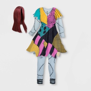 Girls' The Nightmare Before Christmas Sally Role Play Costume Dress - Disney Store - 1 of 4
