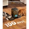 WiFi Automatic Cat Feeder for 2 Cats, Cordless Food Dispenser - 3 of 4