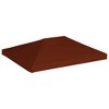 vidaXL Gazebo Top Cover 9.1 oz/ydÂ² 9.8'x13.1' Terracota - 2 of 4
