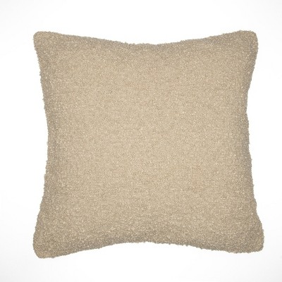 20"  Throw Pillow With Shag