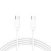 Just Wireless USB-C to USB-C PVC Cable - White - image 3 of 4