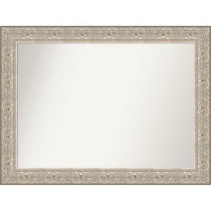Amanti Art Luxe Non-Beveled Framed Bathroom Vanity Wall Mirror - 1 of 4