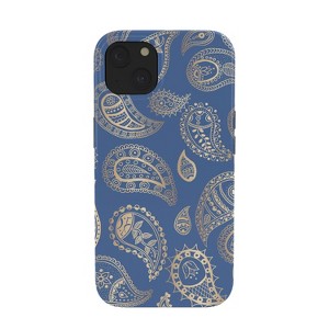 Cynthia Haller Classic blue and gold paisley Tough iPhone Case - Society6 - 1 of 1