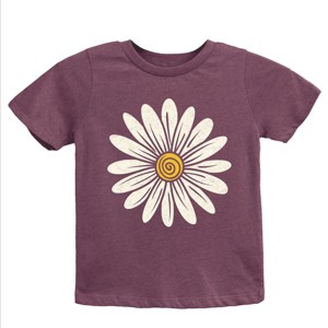 The Juniper Shop White Daisy Youth Short Sleeve Tee - XL - Plum - 1 of 4